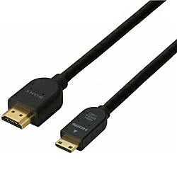【送料無料】 SONY(VAIO) DLC-HEM30/B HIGH SPEED HDMI ミニタイプケーブル 3m 【在庫目安:お取り寄せ】