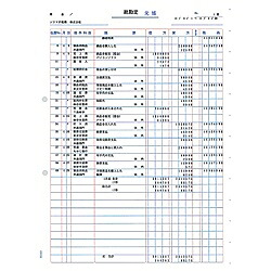 【送料無料】 ソリマチ SR9291 元帳(2穴) 【在庫目安:お取り寄せ】