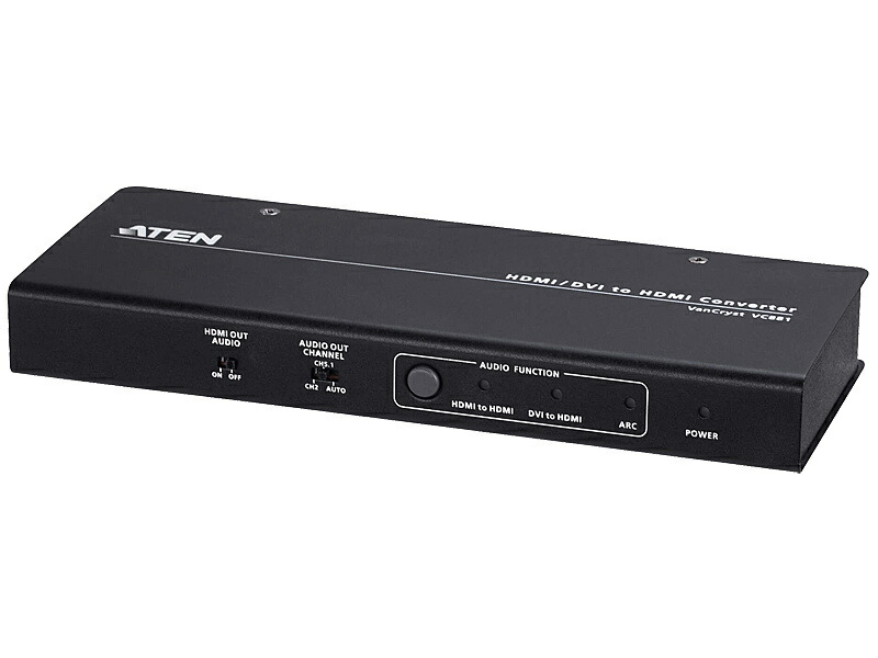 ＡＴＥＮ コンバーター VC880 HDMIオーディオディエンベデッダー ４K対応HDMIオーディオエンベデッダー⁄ディエンベデッター VC881