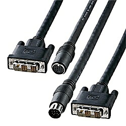 【送料無料】 サンワサプライ KC-DVI-K150 DVI工事配線ケーブル(シングルリンク・15m) 【在庫目安:お取り寄せ】| パソコン周辺機器 DVIケーブル DVI モニタ ディスプレイ 液晶ディスプレイ