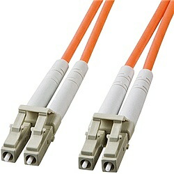 【送料無料】 サンワサプライ HKB-LCLC6-01L 光ファイバケーブル（LC・LCコネクタ、1m） 【在庫目安:お取り寄せ】