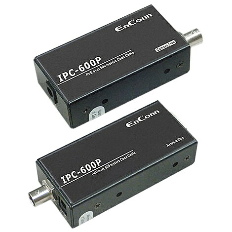 【送料無料】ジョブル IPC-600P PoE/ PoE Plus対応イーサネット長距離同軸伝送器【在庫目安:お取り寄せ】|デジタル百貨店PodPark店
