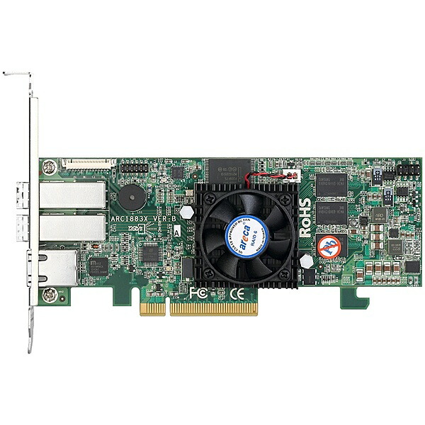 【貨物輸送無料】ARECA ARC-1883X SAS/ SATA RAID歌留多 8界面 PCIe3.0、On-Board Cache 2GB 2x SFF-8644【店卸し資産準拠集団:お取り寄せ】| マイコン境界線の外側装置 SATAアレイ制御装置 SATA アレイ 制御装置 マイコン マイコン