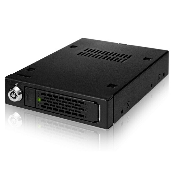 【送料無料】 ICY DOCK MB991SK-B ICYDOCK　1x2.5インチSATA HDD/ SSD搭載用リムーバブルケース　3.5インチベイサイズ 【在庫目安:お取り寄せ】 10,740円