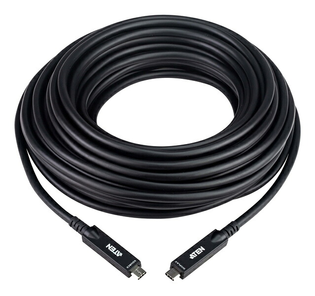 【送料無料】 ATEN UE3415F 15m 4k60p DP alt mode 対応 USB-C ファイバーケーブル 【在庫目安:お取り寄せ】| パソコン周辺機器 USB延長ケーブル USB延長アダプタ USB延長 USB 延長 ケーブル アダプタ