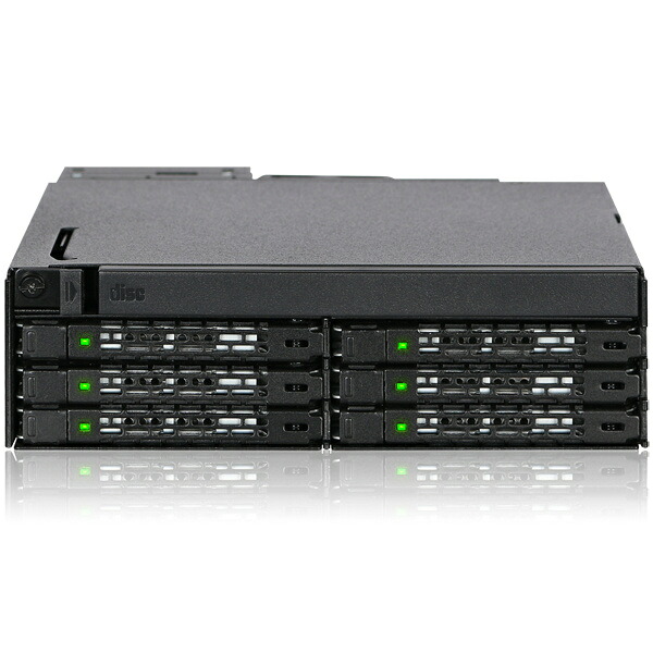 【送料無料】 ICY DOCK MB606SPO-B ICYDOCK　6x 2.5インチSSD /HDD ＋ 1xウルトラスリムODD搭載用リムーバブルケース 5.25インチベイサイズ 【在庫目安:お取り寄せ】