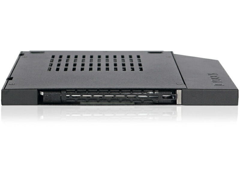 【送料無料】 ICY DOCK MB411SPO-2B ICYDOCK　2.5インチHDD/ SSD搭載用リムーバブルケース　ウルトラスリムODDベイサイズ 【在庫目安:お取り寄せ】