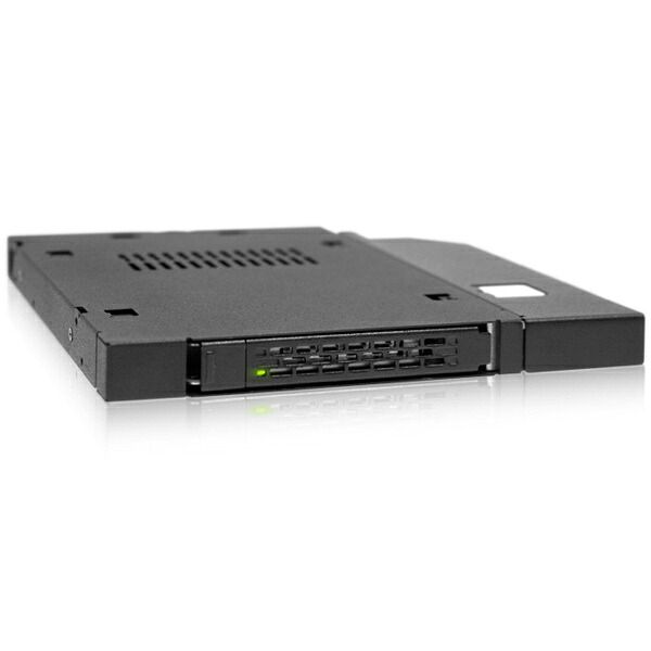【送料無料】 MB411SPO-B ICY DOCK 2.5 インチHDD /SSD搭載用リムーバブルケース　スリムODDベイサイズ 【在庫目安:お取り寄せ】