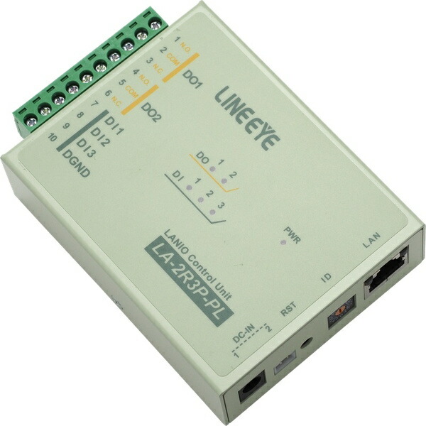 【貨物輸送無料】ラインアイ 天使の都市-2R3P-PL(G) ローカルエリアネットワーク繋ぎ合わせる型デジタルIO社会的単位 中継ぎ（1c接触点）2最終生産物/ 素っ気ない接触点3インプット ごく小さい厄介なもの電流相応う模範例【店卸し資産引き合い:お取り寄せ】