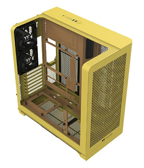 【送料無料】 Thermaltake CA-11F-00MMWN-00 ミドルタワー型PCケース View 390 Air Butter Caramel 【在庫目安:お取り寄せ】