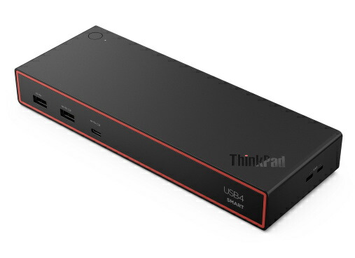 【送料無料】レノボ・ジャパン 40BC0100JP ThinkPad USB4 スマートドック 5500【在庫目安:お取り寄せ】| パソコン周辺機器 ポートリプリケーター ポートリプリケータ PC パソコン