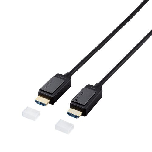 【在庫目安:あり】【送料無料】 ELECOM DH-HDLOA05BK 長尺HDMIケーブル/ アクティブオプティカル/ 4K対応/ 無給電タイプ/ 5m