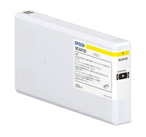 【送料無料】 EPSON SC33Y20 SureColor用 インクカートリッジ/ イエロー（200ml） 【在庫目安:お取り寄せ】| インク インクカートリッジ インクタンク 純正 純正インク