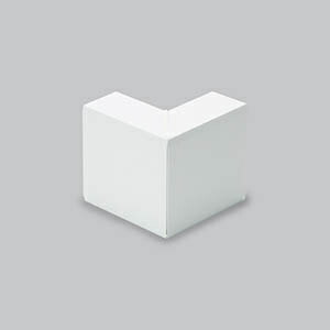 【送料無料】サンテレホン MDS7152 外マガリ 7号150型 ホワイト【在庫目安:お取り寄せ】| サプライ 配線保護 配線 保護 ケーブル オプション カバー モジュール モール 収納