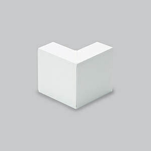 【送料無料】 サンテレホン MDS6152 外マガリ 6号150型 ホワイト 【在庫目安:お取り寄せ】| サプライ 配線保護 配線 保護 ケーブル オプション カバー モジュール モール 収納