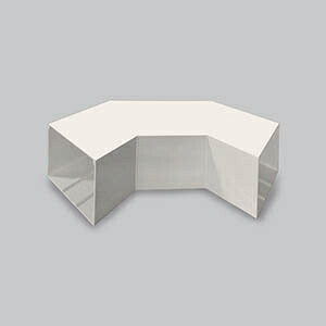 【送料無料】 サンテレホン MDLM85 平面大マガリ 8号 クリーム 【在庫目安:お取り寄せ】| サプライ 配線保護 配線 保護 ケーブル オプション カバー モジュール モール 収納