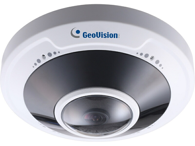 【送料無料】 GeoVision GV-FER5702-T5 GV-FER5702 500万画素CMOSを搭載したH.265/ H.264両対応360度全方位ネットワークカメラ 5年保証 【在庫目安:お取り寄せ】