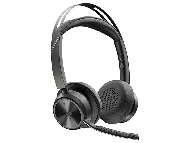 【送料無料】 HP 9T9J6AA#AC3 Poly Voyager Focus 2 USB-Cドングル付 +USB-A 変換アダプタ付 充電スタンド付 両耳 ワイヤレスモデル ノイズキャンセリングマイク搭載 Microsoft Teams認定モデル 【在庫目安:お取り寄せ】 33,841円