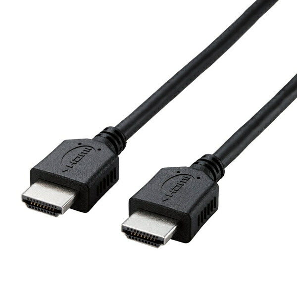 【送料無料】 ELECOM CAC-HD14EL50BK HDMIケーブル/ イーサネット対応/ エコパッケージ/ 5.0m/ ブラック 【在庫目安:お取り寄せ】