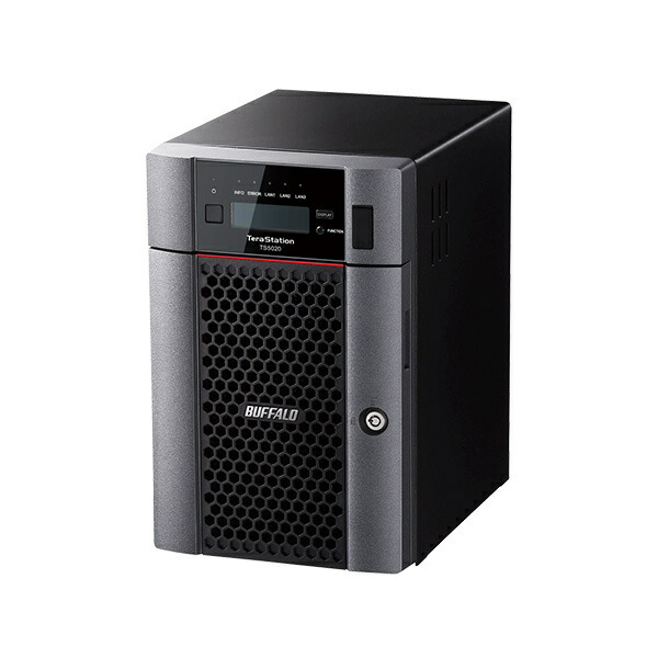【送料無料】 バッファロー TS5620DN1806 TeraStation TS5620DNシリーズ 6ドライブNAS 18TB 【在庫目安:お取り寄せ】| NAS RAID レイド