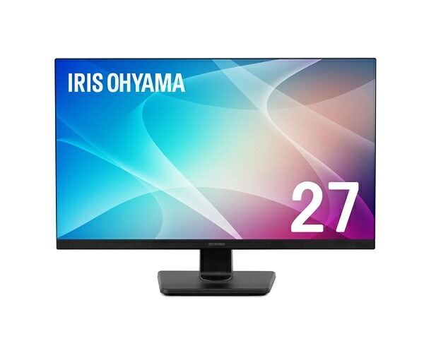 【送料無料】 アイリスオーヤマ ILD-C27FHDS-B 液晶ディスプレイ 27型/ 1920×1080/ VGA、HDMI、DisplayPort/ ブラック/ スピーカー：なし 【在庫目安:お取り寄せ】 31,846円