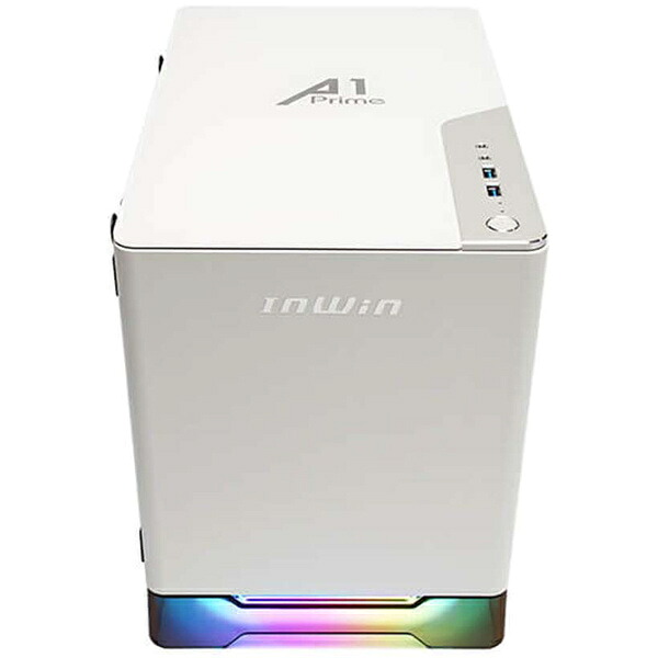 【送料無料】 in win development IW-A1PRIME-WHITE キューブ型ケース 白色モデル 750WGOLD電源搭載 【在庫目安:お取り寄せ】