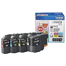 【貨物輸送無料】茶飲み友だち LC219/215-4PK インキ薬莢大電気容量手合い お徳用4色風呂敷き包み【店卸し資産引き合い:少ない】| 結びあわせる機 インキ