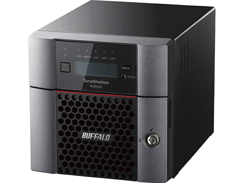 【送料無料】 バッファロー WS5220DN02W2 TeraStation WS IoT 2022 for Storage Workgroup Edition搭載デスクトップNAS 2ベイ 2TB 【在庫目安:僅少】| パソコン周辺機器 WindowsNAS Windows Nas RAID 外付け 外付