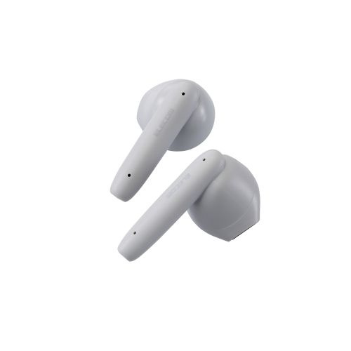 【送料無料】 ELECOM LBT-TWS17GY Bluetoothイヤホン/ 完全ワイヤレス/ AAC対応/ 低遅延モード/ セミオープン/ タッチセンサー/ グレー 【在庫目安:お取り寄せ】