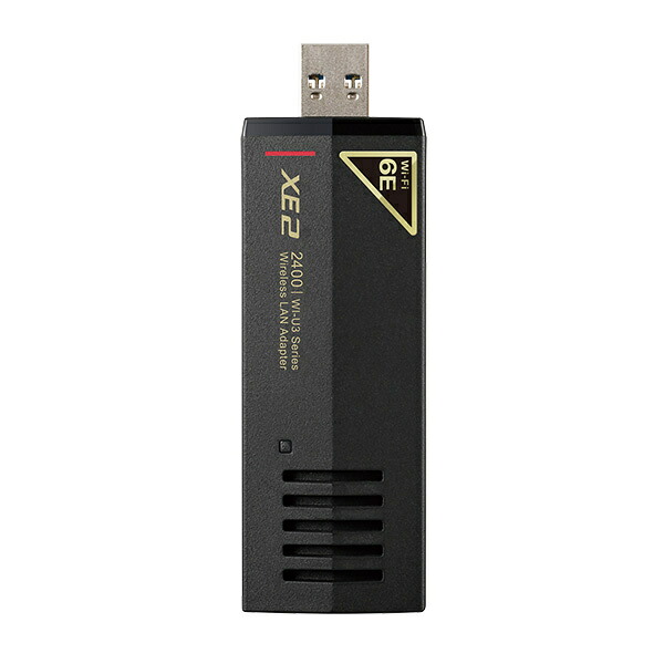 【送料無料】 バッファロー WI-U3-2400XE2 11ax/ ac/ n/ a/ g/ b 無線LAN子機 内蔵アンテナタイプ ドライバー内蔵 【在庫目安:お取り寄せ】