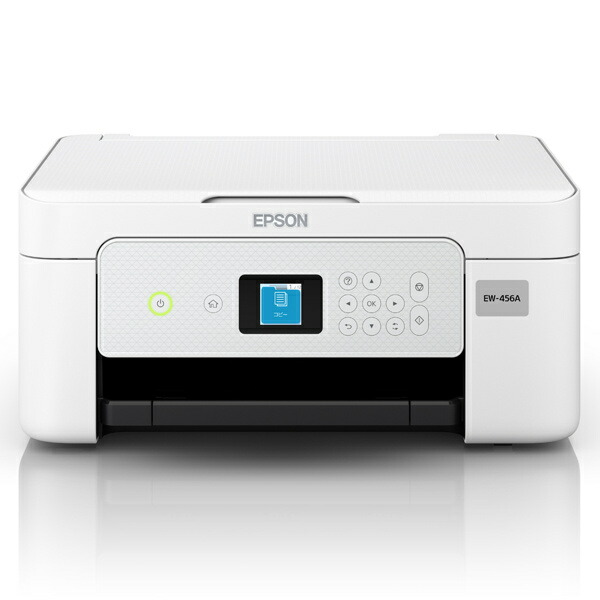 【店卸し資産引き合い:あり】【貨物輸送無料】EPSON EW-456A A4色つやインクジェット練りあわせる機/ Colorio/ 4色/ 無線電話ローカルエリアネットワーク/ Wi-Fi Direct/ 両面/ 1.44型液晶| 印刷工 印刷者 練りあわせる機 インクジェット