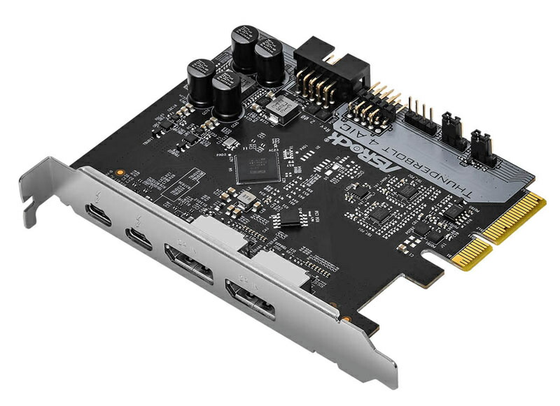 【送料無料】 ASRock 4710483-939594 Thunderbolt 4 増設ボード Thunderbolt 4 AIC R2.0 【在庫目安:お取り寄せ】