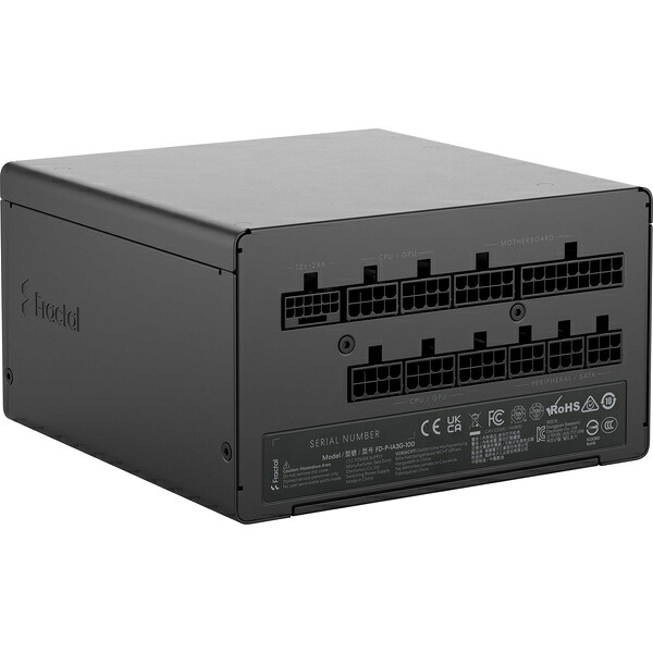 【貨物輸送無料】Fractal Design FD-P-IA3G-100 マイコンワット数社会的単位 Ion 3 Gold 1000W Black【店卸し資産引き合い:お取り寄せ】