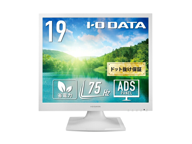 【店卸し資産標準尺度:あり】【貨物輸送無料】IODATA LCD-SAX191DW 真四角液晶見せびらかす 19型/ 1280×1024/ アナログRGB×1、DVI-D×1/ 白いこと/ 金棒引き：あり/ 広可視性角ダイアログボックスやとい入れるし、目に人懐っこい役立つこと積み上げるひな型/ 「5年言いはなつ」