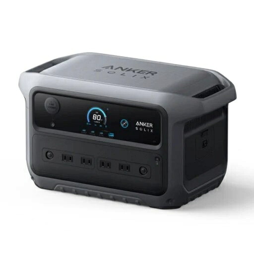 【貨物輸送無料】船掛かり・ジャパン A17835Z1 Anker Solix C2000 Gen 2 Portable Power Station うす暗い薄墨色【店卸し資産引き合い:お取り寄せ】
