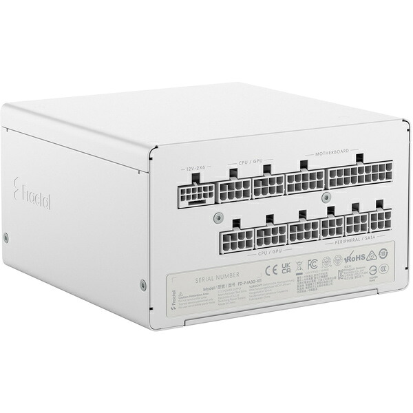 【貨物輸送無料】Fractal Design FD-P-IA3G-101 マイコンワット数社会的単位 Ion 3 Gold 1000W White【店卸し資産引き合い:お取り寄せ】