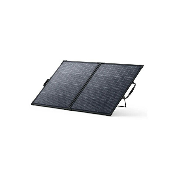 【貨物輸送無料】船掛かり・ジャパン AS320011 Anker Solix なおなお書き200 Dual Portable Solar Panel 黒いこと【店卸し資産引き合い:お取り寄せ】