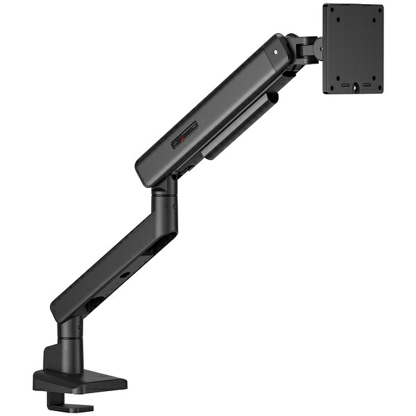 【送料無料】GREEN HOUSE GH-AMEZ1-BK 薄型ショートクランプ採用液晶モニターアーム 1画面【在庫目安:お取り寄せ】| オフィス オフィス家具｜デジタル百貨店PodPark店