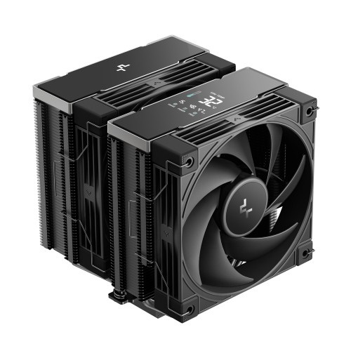 【送料無料】Deepcool R-AK620G2-BKNNMN-GJD-1 AK620 G2 DIGITAL NYX/ 空冷CPUクーラー/ LCD搭載/ デュアルタワー型/ AIスマートモード/ CTT 2.0/ TDP最大300W/ Intel LGA1851/ 1700/ 1200/ 1151/ 1150/ 1155/ AMD AM5/ AM4|デジタル百貨店PodPark店