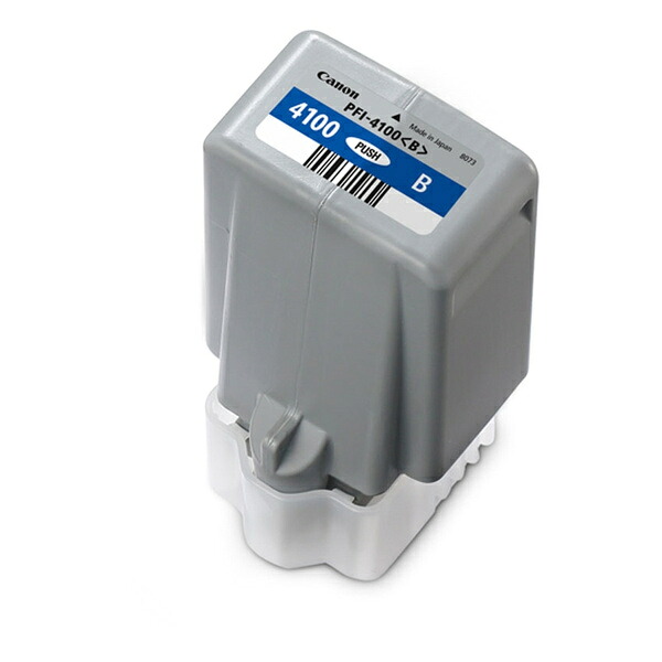 【送料無料】 Canon 6786C004 インクタンク PFI-4100 B ブルー 【在庫目安:お取り寄せ】