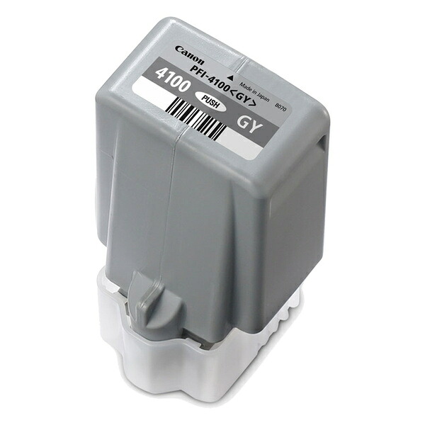 【送料無料】 Canon 6783C004 インクタンク PFI-4100 GY グレー 【在庫目安:お取り寄せ】| 消耗品 インク インクカートリッジ インクタンク 純正 インクジェット プリンタ 交換 新品 グレー 8,382円