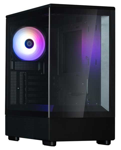 【送料無料】 ZALMAN ミニタワー型PCケース P10 Black 【在庫目安:お取り寄せ】
