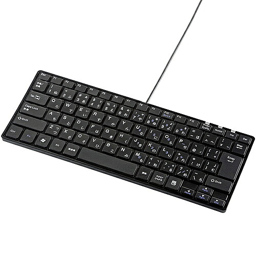 【送料無料】 サンワサプライ SKB-SL18BKN USBスリムキーボード（ブラック） 【在庫目安:お取り寄せ】| パソコン周辺機器 有線キーボード USB ゲーミング 有線 キーボード ワイヤード ワイアード
