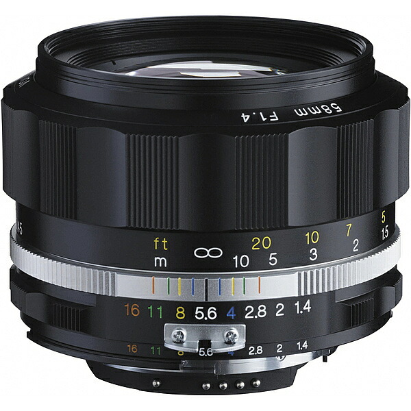 【貨物輸送無料】コシナ 178363 Voigtlander NOKTON 58粍 F1.4 SL II S ニコンFマウント 黒いことリム【店卸し資産準拠集団:お取り寄せ】| 写真機 単興味の中心水晶体 取り替えっこ水晶体 水晶体 単興味の中心 取り替えっこ マウント ボケ
