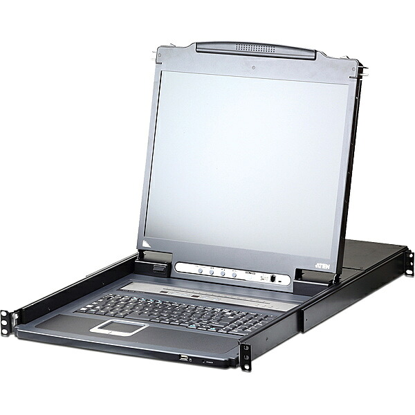 【貨物輸送無料】ATEN CL5716IMJJL 17inLCD一体型16界面IP-KVMドロワー/ マルチ界面/ ロング軌跡【店卸し資産準拠集団:お取り寄せ】| 事務室 事務室調度品