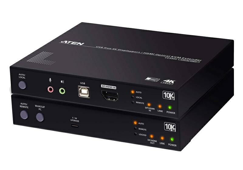 【送料無料】 ATEN CE990 DisplayPort/ HDMI 光ファイバーKVMエクステンダー(4K60p @ 10km) 【在庫目安:お取り寄せ】| パソコン周辺機器 複合エクステンダー エクステンダー PC パソコン