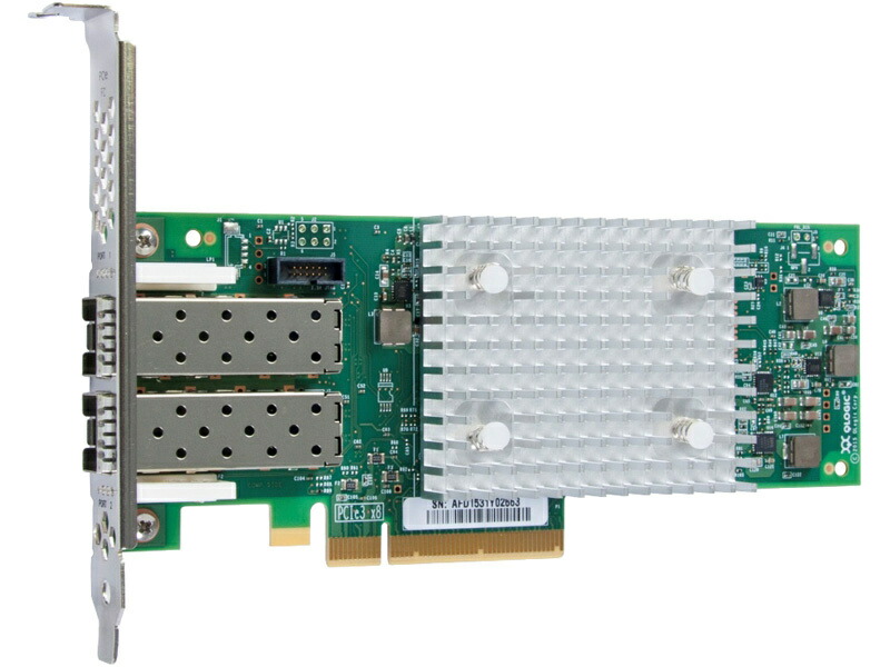 【貨物輸送無料】IBM 7ZT7A00518 QLogic QLE2742 PCIe 32Gb 2P SFP+ FC Adp【店卸し資産準拠集団:お取り寄せ】| マイコン境界線の外側備品 ファイバーチャネルカード ファイバーチャネルアダプタ 衣料繊維掘り割り アダプター パソコン マイコン