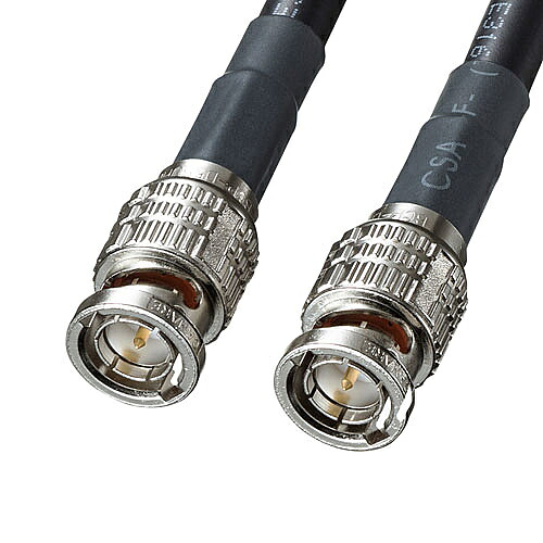 【貨物輸送無料】サンワサプライ KM-12SDI03 12G-SDI有線テレビ（黒いこと・3m）【店卸し資産引き合い:お取り寄せ】
