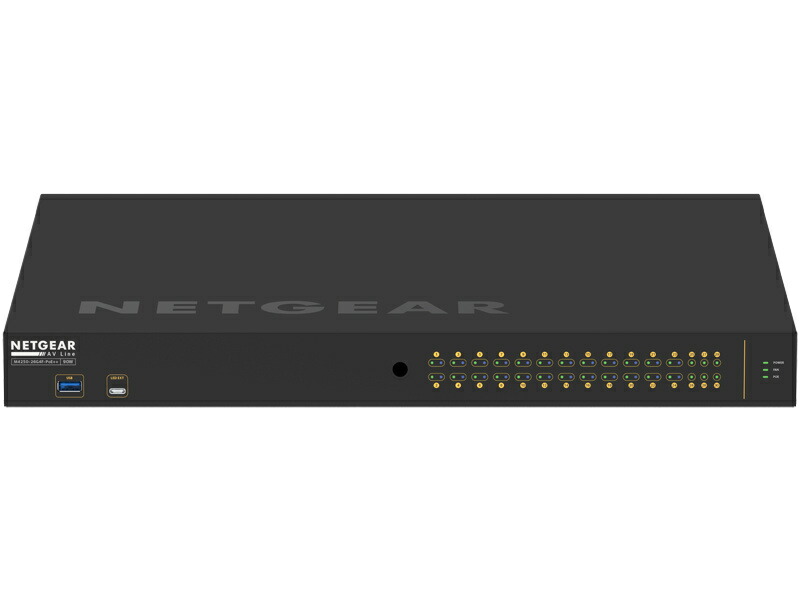 【貨物輸送無料】NETGEAR GSM4230UP-100AJS ProAV向けUltra90 PoE++相応う(1440W) 1G界面×26 SFP拡張スロット×4 フルマネージスイッチ【店卸し資産準拠集団:お取り寄せ】