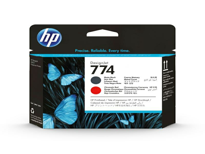 【貨物輸送無料】P2V97A HP 774 刷り上げる上端 MK/ CR 赤いこと【店卸し資産引き合い:少ない】